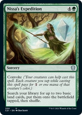 Image for Nissa's Expedition (Commander 2021) (200) - Magic: The Gathering