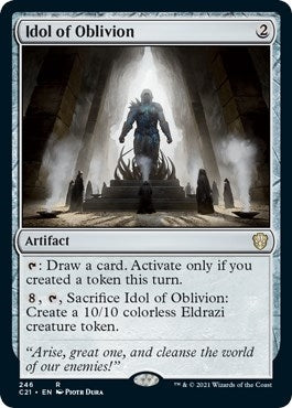 Image for Idol of Oblivion (Commander 2021) (246) - Magic: The Gathering