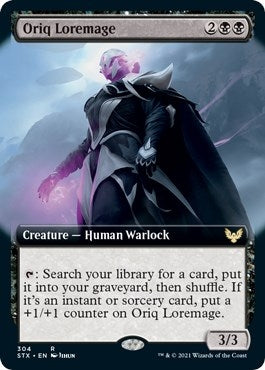 Image for Oriq Loremage (Extended Art) (Strixhaven: School of Mages) (304) - Magic: The Gathering