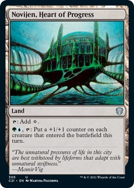 Image for Novijen, Heart of Progress (Commander 2021) (305) - Magic: The Gathering