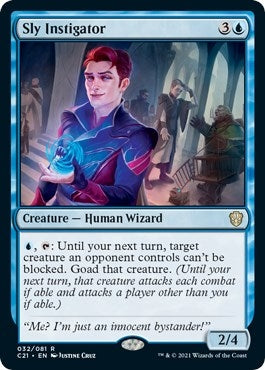 Image for Sly Instigator (Commander 2021) (32) - Magic: The Gathering