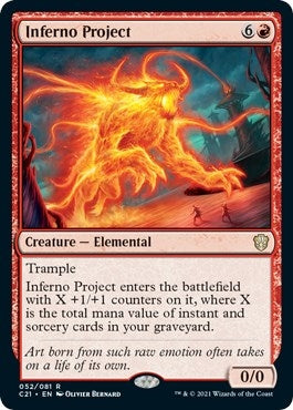 Image for Inferno Project (Commander 2021) (52) - Magic: The Gathering