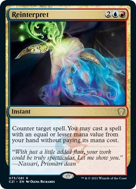 Image for Reinterpret (Commander 2021) (73) - Magic: The Gathering
