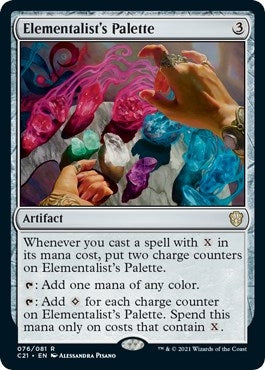 Image for Elementalist's Palette (Commander 2021) (76) - Magic: The Gathering