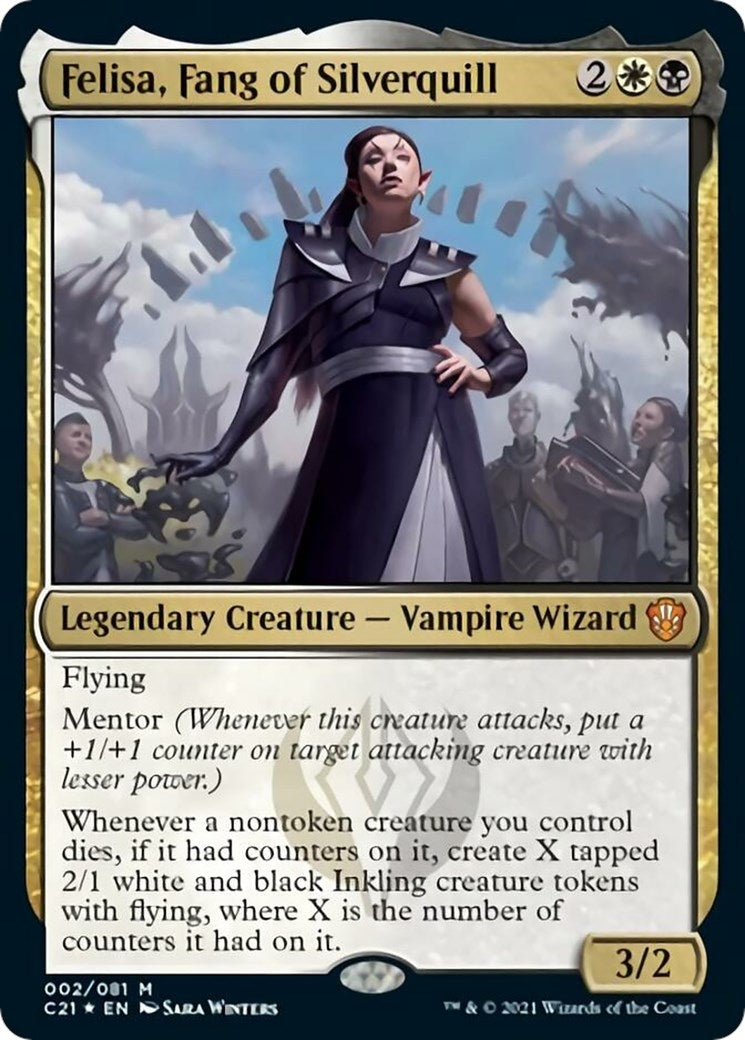 Image for Felisa, Fang of Silverquill (Commander 2021) (2) - Magic: The Gathering