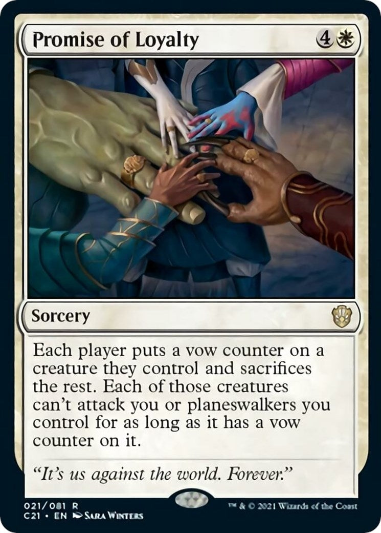 Image for Promise of Loyalty (Commander 2021) (21) - Magic: The Gathering