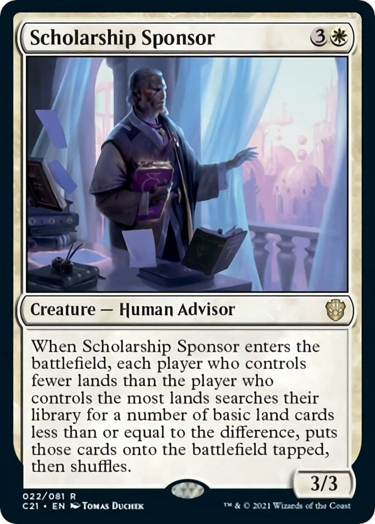 Image for Scholarship Sponsor (Commander 2021) (22) - Magic: The Gathering
