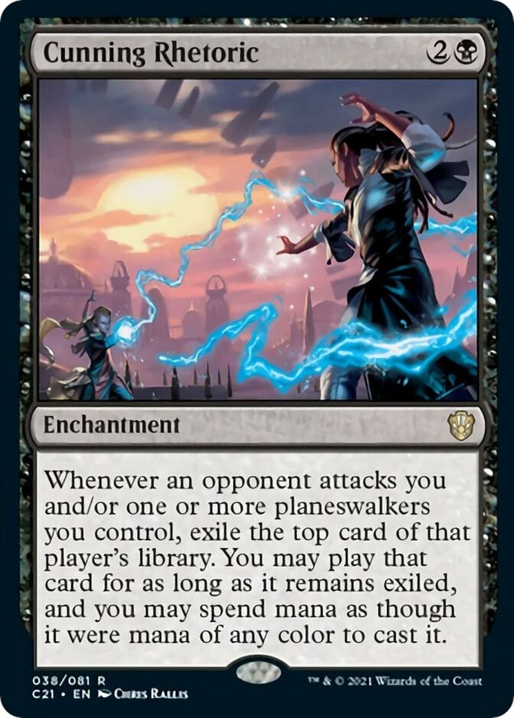 Image for Cunning Rhetoric (Commander 2021) (38) - Magic: The Gathering