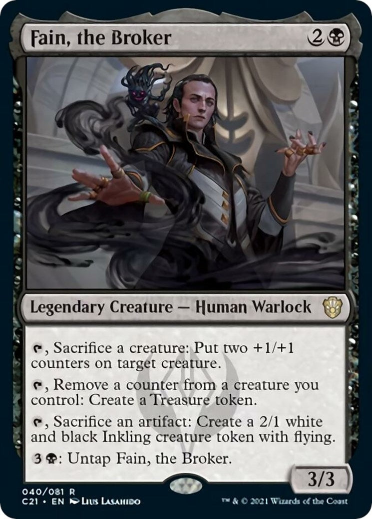 Image for Fain, the Broker (Commander 2021) (40) - Magic: The Gathering