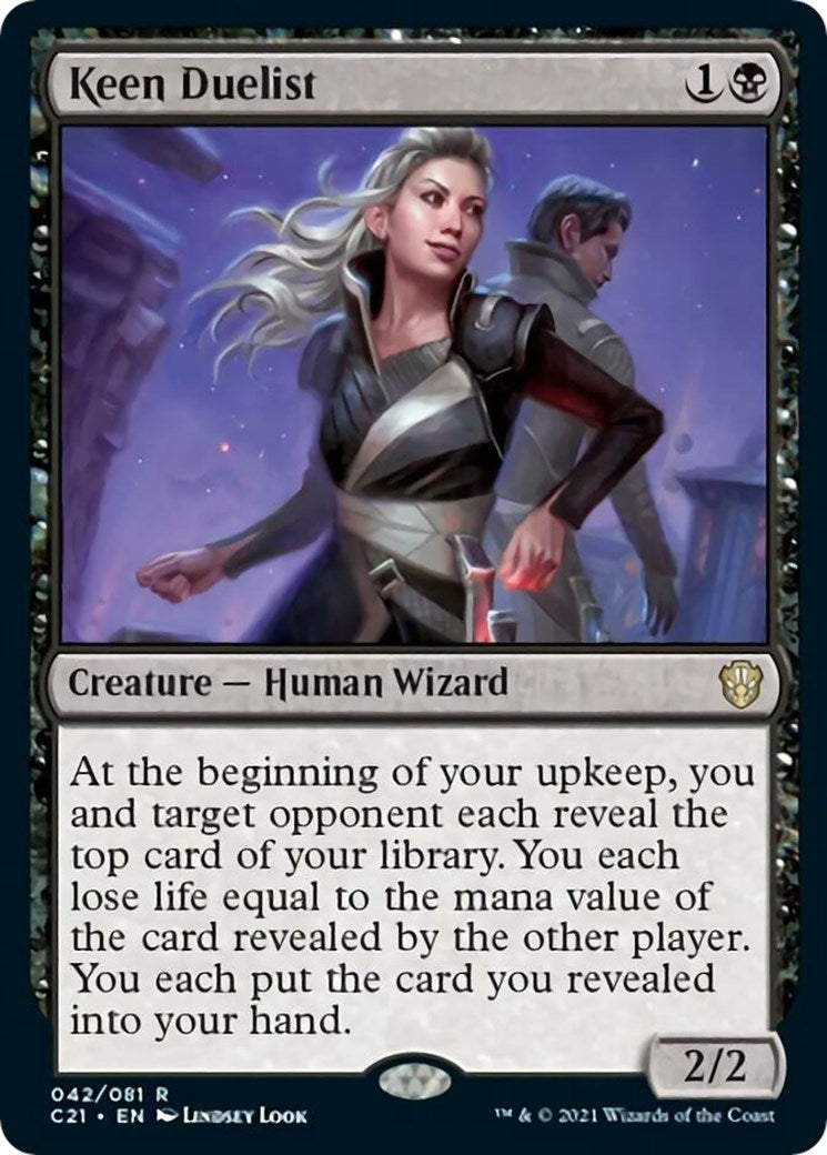 Image for Keen Duelist (Commander 2021) (42) - Magic: The Gathering