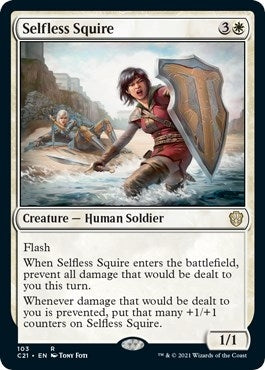 Image for Selfless Squire (Commander 2021) (103) - Magic: The Gathering