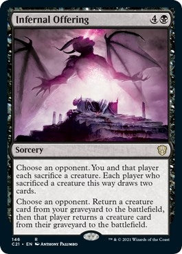 Image for Infernal Offering (Commander 2021) (146) - Magic: The Gathering