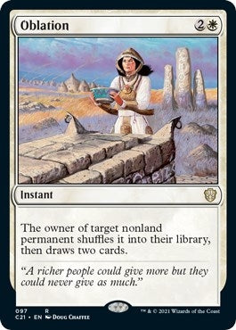 Image for Oblation (Commander 2021) (97) - Magic: The Gathering