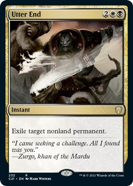 Image for Utter End (Commander 2021) (232) - Magic: The Gathering