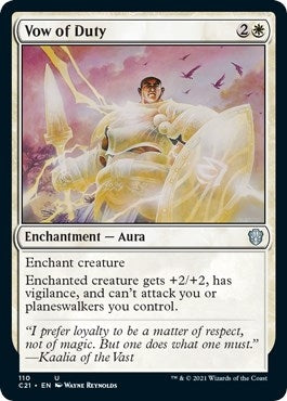 Image for Vow of Duty (Commander 2021) (110) - Magic: The Gathering