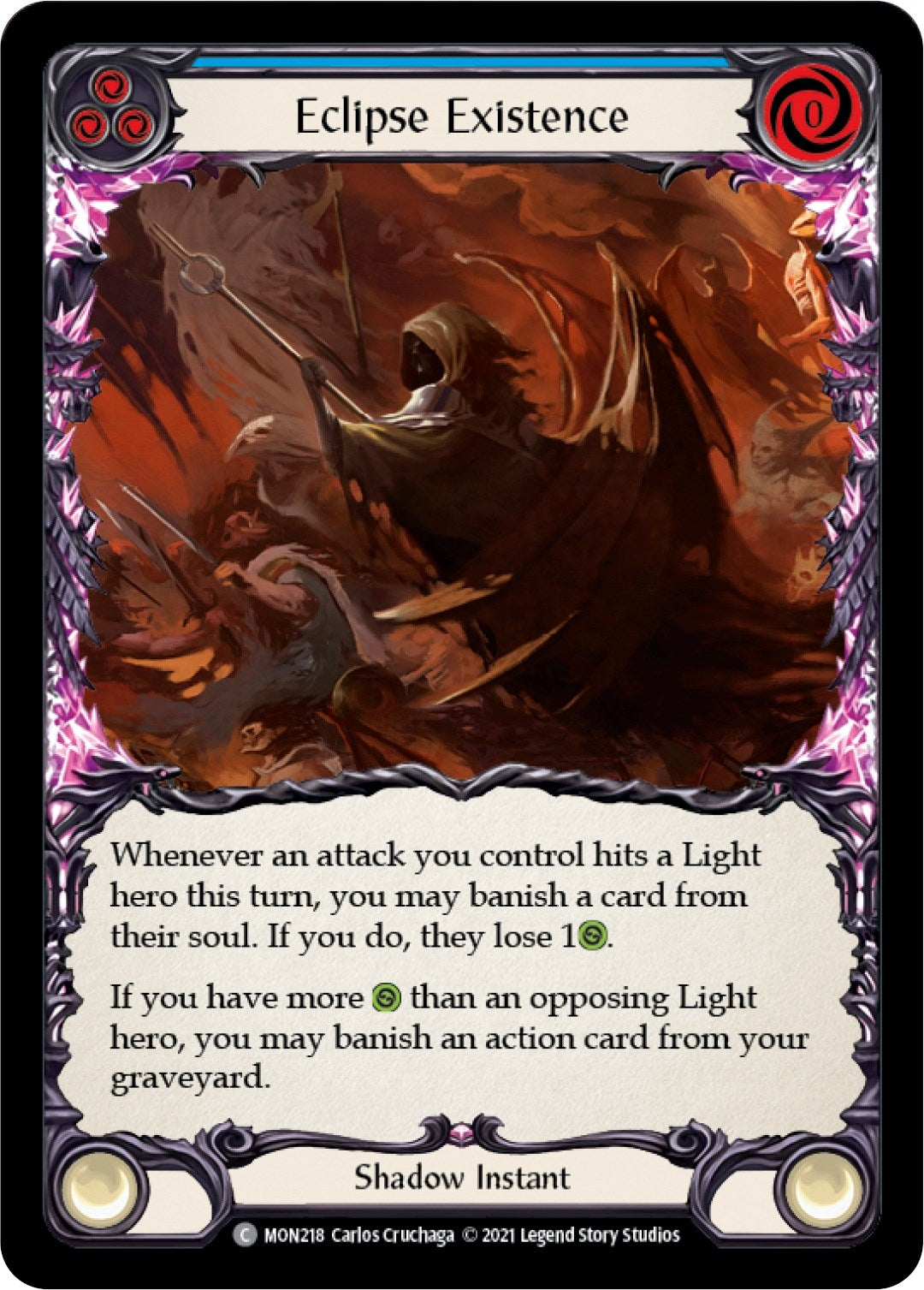 Image for Eclipse Existence (Monarch) (MON218) - Flesh and Blood TCG