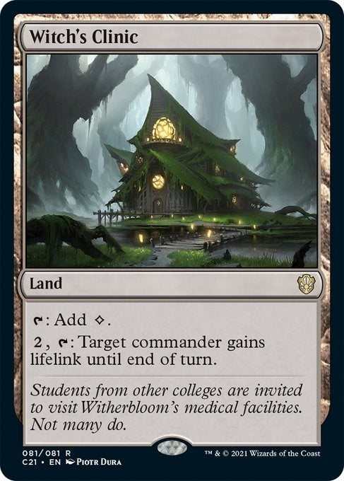 Image for Witch's Clinic (Commander 2021) (81) - Magic: The Gathering