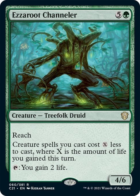 Image for Ezzaroot Channeler (Commander 2021) (60) - Magic: The Gathering