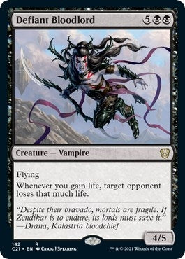 Image for Defiant Bloodlord (Commander 2021) (142) - Magic: The Gathering