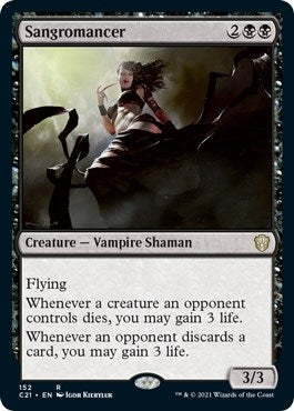 Image for Sangromancer (Commander 2021) (152) - Magic: The Gathering