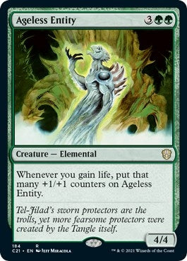 Image for Ageless Entity (Commander 2021) (184) - Magic: The Gathering