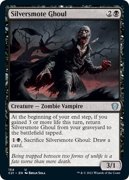 Image for Silversmote Ghoul (Commander 2021) (154) - Magic: The Gathering