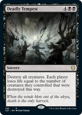 Image for Deadly Tempest (Commander 2021) (140) - Magic: The Gathering