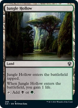 Image for Jungle Hollow (Commander 2021) (295) - Magic: The Gathering