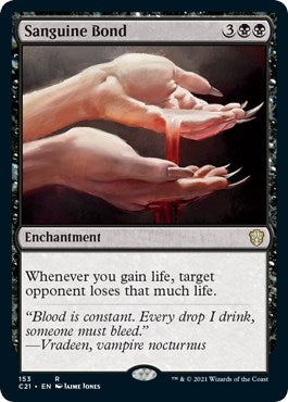 Image for Sanguine Bond (Commander 2021) (153) - Magic: The Gathering