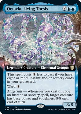 Image for Octavia, Living Thesis (Extended Art) (Commander 2021) (356) - Magic: The Gathering