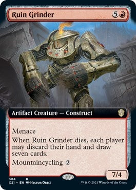 Image for Ruin Grinder (Extended Art) (Commander 2021) (384) - Magic: The Gathering