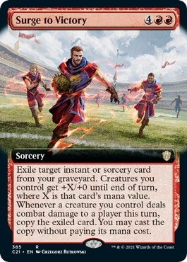 Image for Surge to Victory (Extended Art) (Commander 2021) (385) - Magic: The Gathering