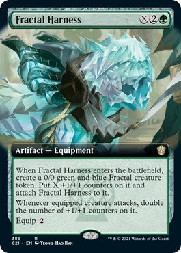 Image for Fractal Harness (Extended Art) (Commander 2021) (388) - Magic: The Gathering