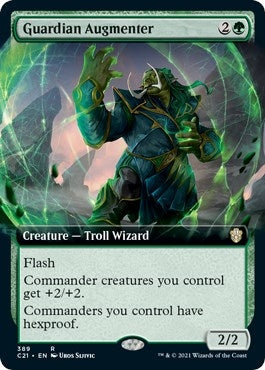 Image for Guardian Augmenter (Extended Art) (Commander 2021) (389) - Magic: The Gathering