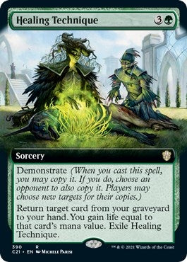 Image for Healing Technique (Extended Art) (Commander 2021) (390) - Magic: The Gathering