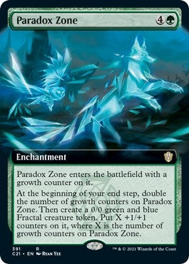 Image for Paradox Zone (Extended Art) (Commander 2021) (391) - Magic: The Gathering