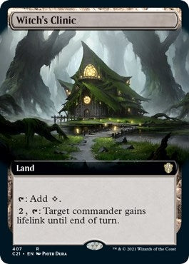 Image for Witch's Clinic (Extended Art) (Commander 2021) (407) - Magic: The Gathering