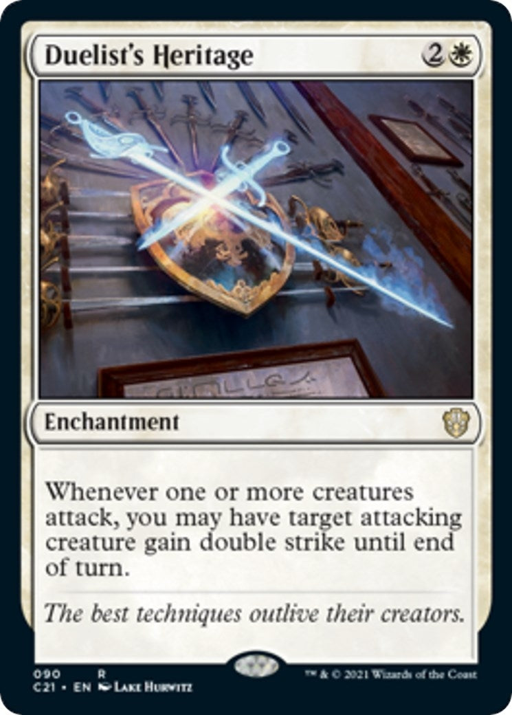 Image for Duelist's Heritage (Commander 2021) (90) - Magic: The Gathering