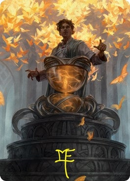 Image for Introduction to Prophecy Art Card (Gold-Stamped Signature) (Art Series: Strixhaven) (1) - Magic: The Gathering