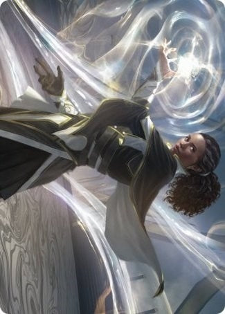Image for Clever Lumimancer Art Card (Art Series: Strixhaven) (2) - Magic: The Gathering