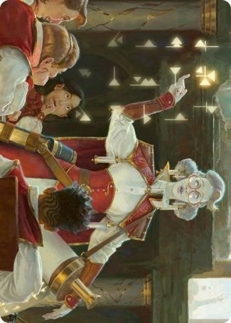Image for Professor of Symbology Art Card (Art Series: Strixhaven) (4) - Magic: The Gathering