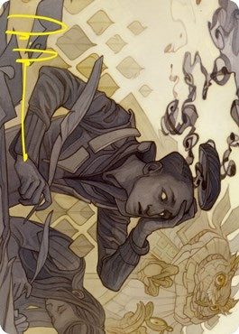 Image for Go Blank Art Card (Gold-Stamped Signature) (Art Series: Strixhaven) (8) - Magic: The Gathering