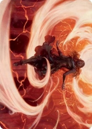Image for Crackle with Power Art Card (Art Series: Strixhaven) (12) - Magic: The Gathering
