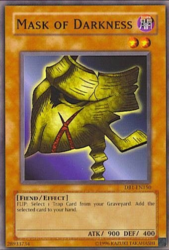 Image for Mask of Darkness (Dark Beginning 1) (DB1-EN150) - YuGiOh
