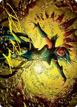 Image for Dragonsguard Elite Art Card (16/81) (Gold-Stamped Signature) (Art Series: Strixhaven) (16) - Magic: The Gathering