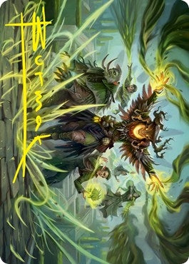 Image for Witherbloom Command Art Card (Gold-Stamped Signature) (Art Series: Strixhaven) (45) - Magic: The Gathering