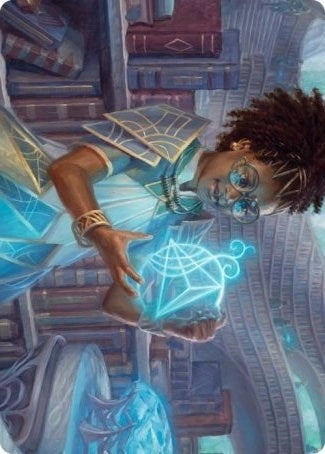 Image for Zimone, Quandrix Prodigy Art Card (Art Series: Strixhaven) (46) - Magic: The Gathering