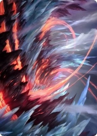 Image for Frostboil Snarl Art Card (Art Series: Strixhaven) (47) - Magic: The Gathering