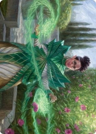 Image for Kianne, Dean of Substance Art Card (Art Series: Strixhaven) (51) - Magic: The Gathering