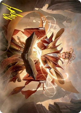 Image for Augusta, Dean of Order Art Card (Gold-Stamped Signature) (Art Series: Strixhaven) (54) - Magic: The Gathering